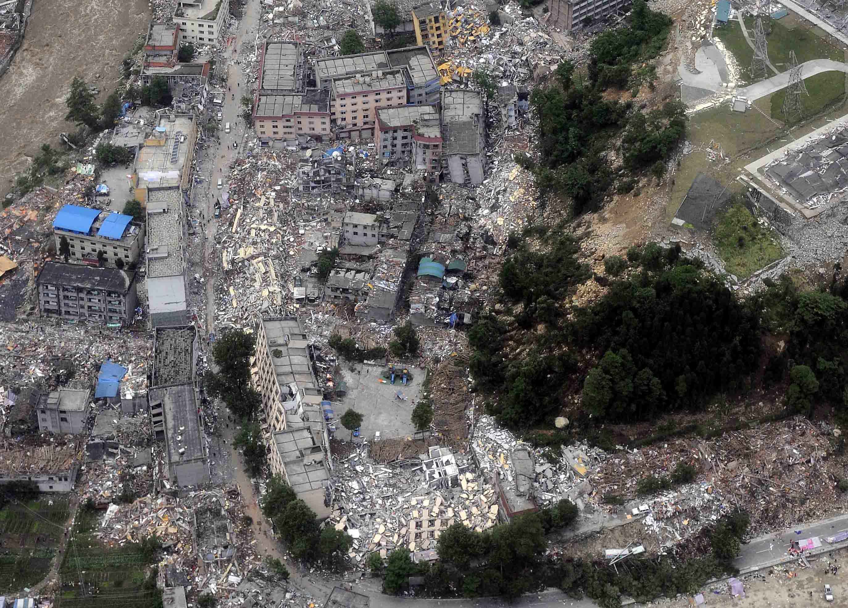 【携程攻略】北川5.12汶川特大地震纪念馆科普体验馆景点,看到如此场景，心情都非常的沉重。想起08年，那短短的几十秒，毁了多…